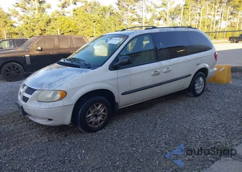 2002 Dodge Caravan Sport from USA, damaged, VIN 2B4GP44352R688220
